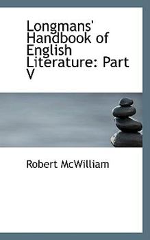Paperback Longmans' Handbook of English Literature: Part V Book
