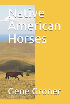 Paperback Native American Horses Book