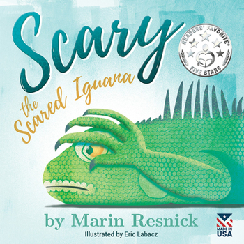 Hardcover Scary the Scared Iguana Book