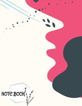 Paperback notebook: Notebook with cute cartoon cover Extra large (8.5 x 11) inches, 110 pages, Line page. Book