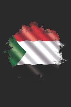 SUDAN NOTEBOOK: Sudan Notebook | college book | diary | journal | booklet | memo | composition book | 120 sheets - Dot Grid paper 6x9 inch