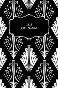 Paperback 2020 Goal Planner: 2020 Dated Goal Planner Focus Weekly Monthly Book