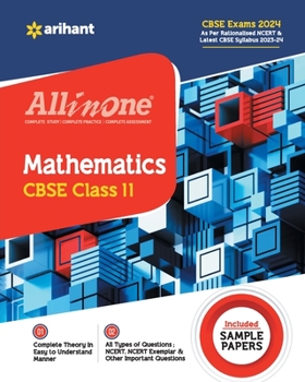 Paperback All In One Class 11th Mathematics for CBSE Exam 2024 Book