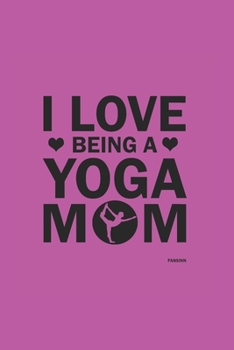 Paperback I Love Yoga Mother Notebook: Graph Paper Journal 6x9 - 120 Pages Book