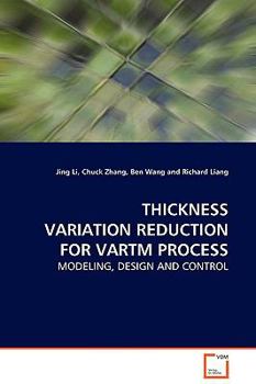 Paperback Thickness Variation Reduction for Vartm Process Book