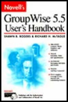 Paperback Novell's Groupwise 5.5 User's Handbook Book