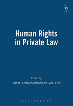 Paperback Human Rights in Private Law Book
