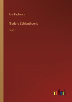 Paperback Niedere Zahlentheorie: Band I [German] Book