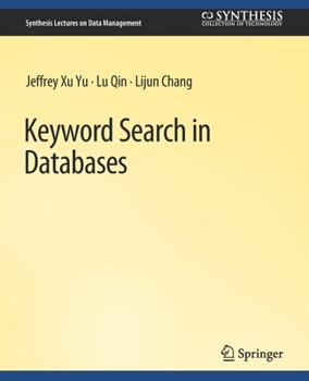 Paperback Keyword Search in Databases Book