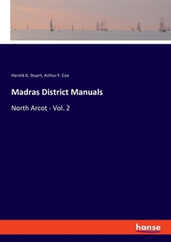 Paperback Madras District Manuals: North Arcot - Vol. 2 [German] Book