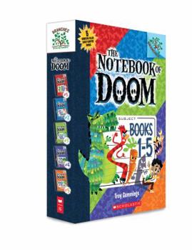 Paperback The Notebook of Doom, Books 1-5: A Branches Box Set Book