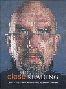 Hardcover Close Reading: Chuck Close and the Artist Portrait Book