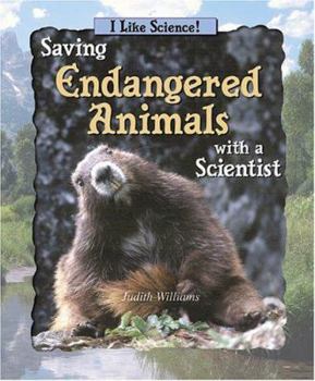 Library Binding Saving Endangered Animals with a Scientist Book