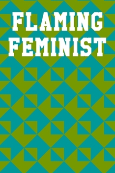 Flaming Feminist: Blank Ukelele Tab Notebook 6”x9” 120 Pages