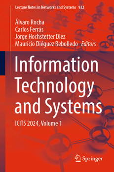 Paperback Information Technology and Systems: Icits 2024, Volume 1 Book