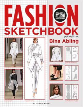 Paperback Fashion Sketchbook: Bundle Book + Studio Access Card [With Access Code] Book