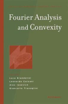 Paperback Fourier Analysis and Convexity Book
