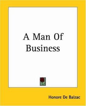 Paperback A Man Of Business Book