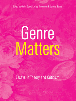 Paperback Genre Matters: Essays in Theory and Criticism Book