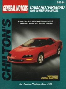 Paperback Chevrolet Camaro and Firebird, 1993-98 Book