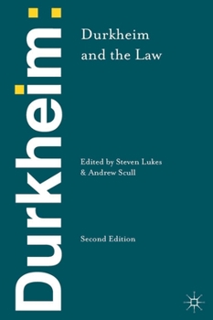 Paperback Durkheim and the Law Book