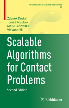 Hardcover Scalable Algorithms for Contact Problems Book