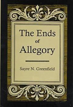 Hardcover The Ends of Allegory Book