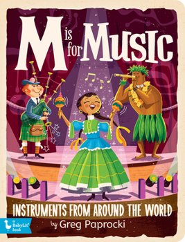 Board book M Is for Music Book