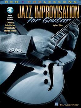 Paperback Jazz Improvisation for Guitar - Prolessons Series (Book/Online Audio) [With CD with 35 Demo Tracks] Book