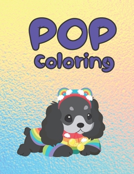 Paperback POP Coloring.: Activity Book for Kids. Book