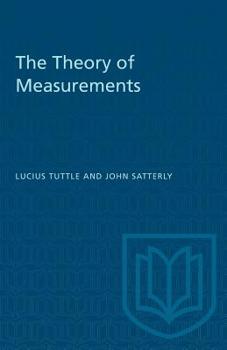 Paperback The Theory of Measurements Book