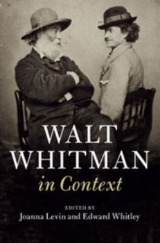 Walt Whitman in Context - Book  of the Literature in Context