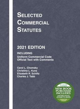 Paperback Selected Commercial Statutes, 2021 Edition (Selected Statutes) Book