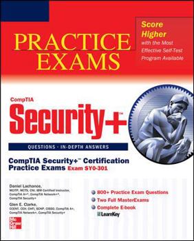 Paperback Comptia Security+ Certification Practice Exams (Exam Sy0-301) Book