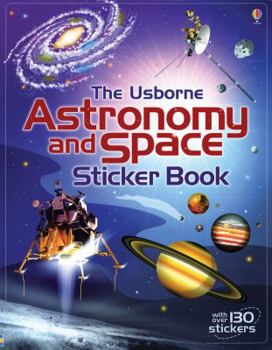 Hardcover Astronomy and Space Sticker Book