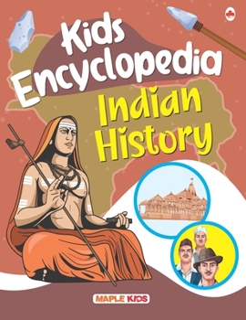 Paperback Kids Encyclopedia (Illustrated) - Indian History Book