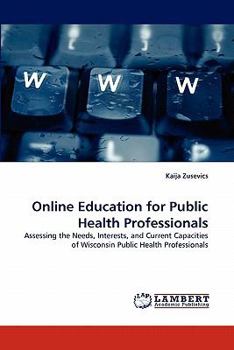 Paperback Online Education for Public Health Professionals Book