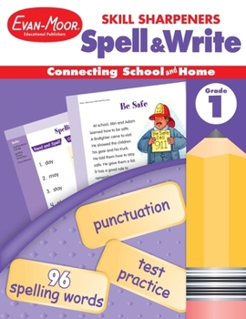 Paperback Skill Sharpeners: Spell & Write, Grade 1 Workbook Book