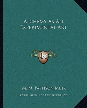 Paperback Alchemy As An Experimental Art Book