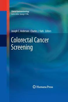 Paperback Colorectal Cancer Screening Book