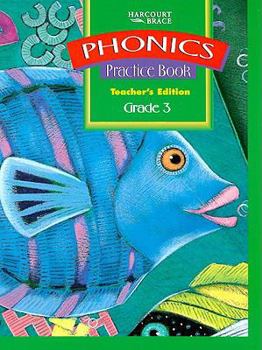 Paperback Phonics Practice Book Teacher's Edition 3 Book