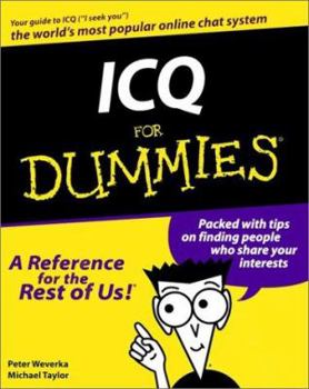 Paperback Icq for Dummies? Book