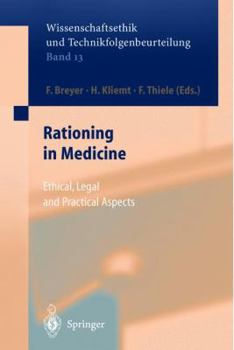 Paperback Rationing in Medicine: Ethical, Legal and Practical Aspects Book