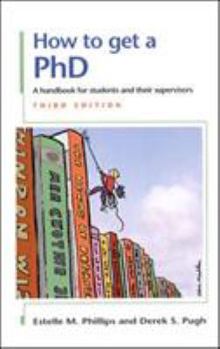 Paperback How to Get a PhD Book