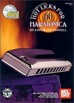 Paperback 60 Hot Licks for Harmonica [With CD] Book