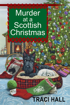 Paperback Murder at a Scottish Christmas Book