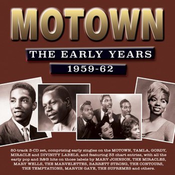 Music - CD Motown: The Early Years 1959 62 Book