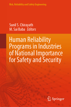 Hardcover Human Reliability Programs in Industries of National Importance for Safety and Security Book