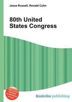 Paperback 80th United States Congress Book