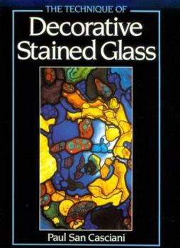 Paperback The Technique of Decorative Stained Glass Book